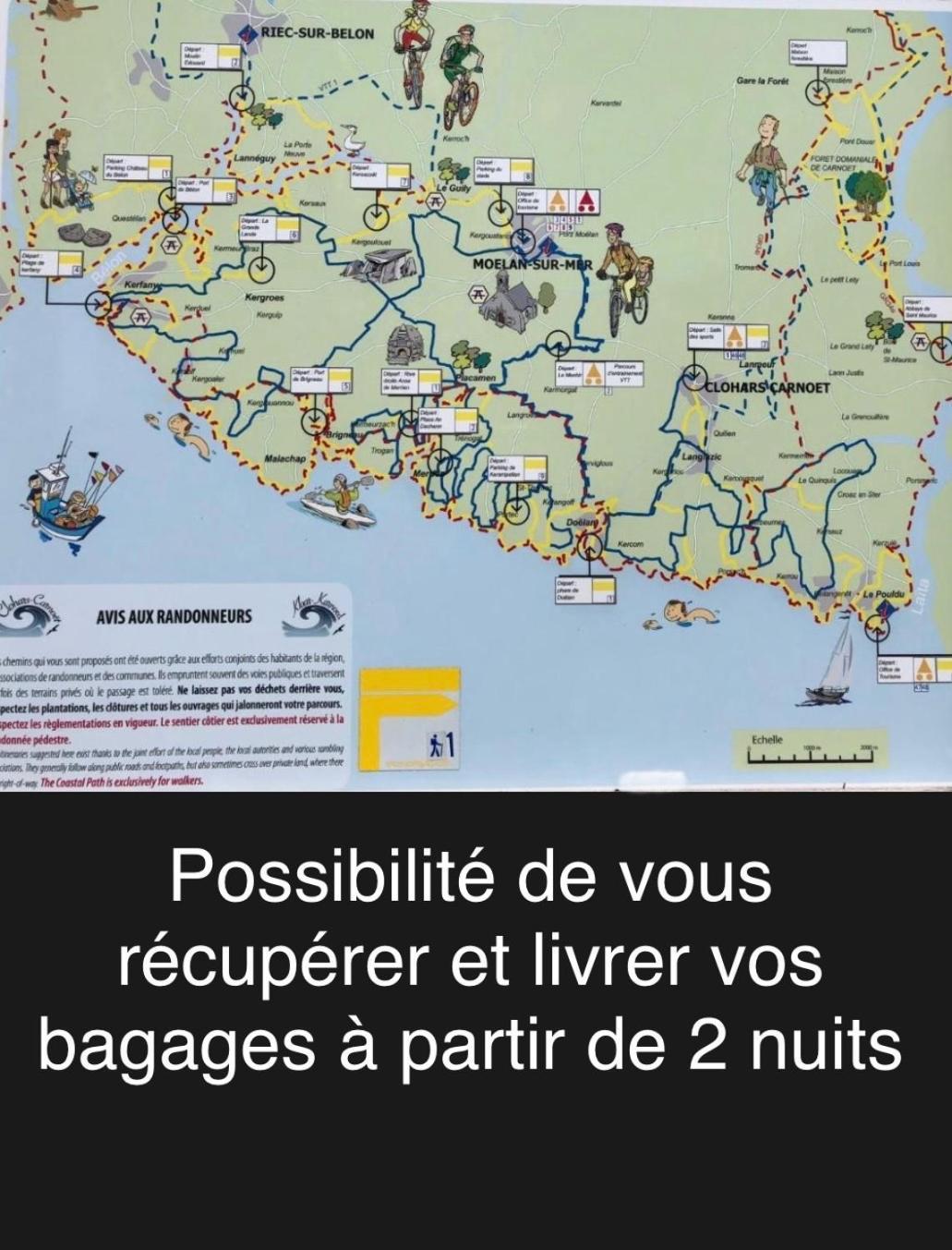 Ty Glazu Doelan Espace 60M2, Port& Criques A Pied, 2 Chambres Privees Au 1Er Etage, Sdb, Wc Separe Clohars-Carnoët Esterno foto