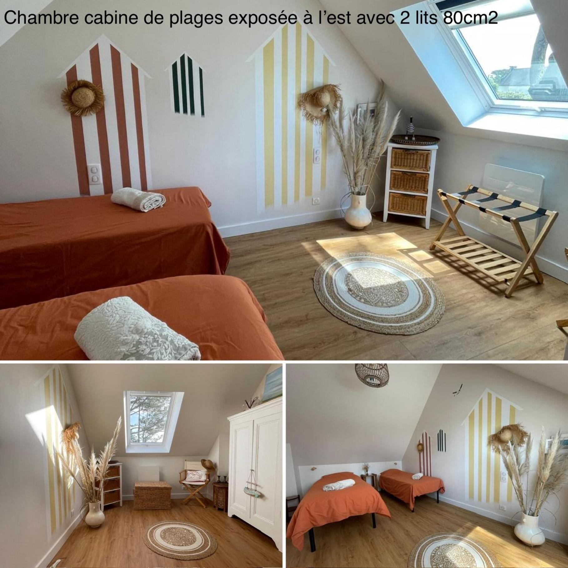 Ty Glazu Doelan Espace 60M2, Port& Criques A Pied, 2 Chambres Privees Au 1Er Etage, Sdb, Wc Separe Clohars-Carnoët Esterno foto